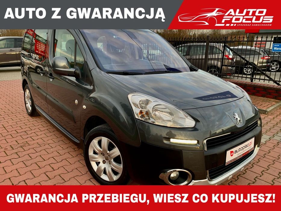 Peugeot Partner 1.6 E-Hdi 92 Km Lift Kamera Ledy Belgia 1Wł