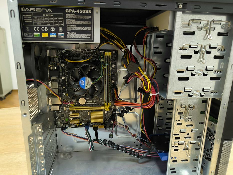 Розпродаж! ПК i5-4670K/16b/250Gb_SSD/450W для роботи та навчання