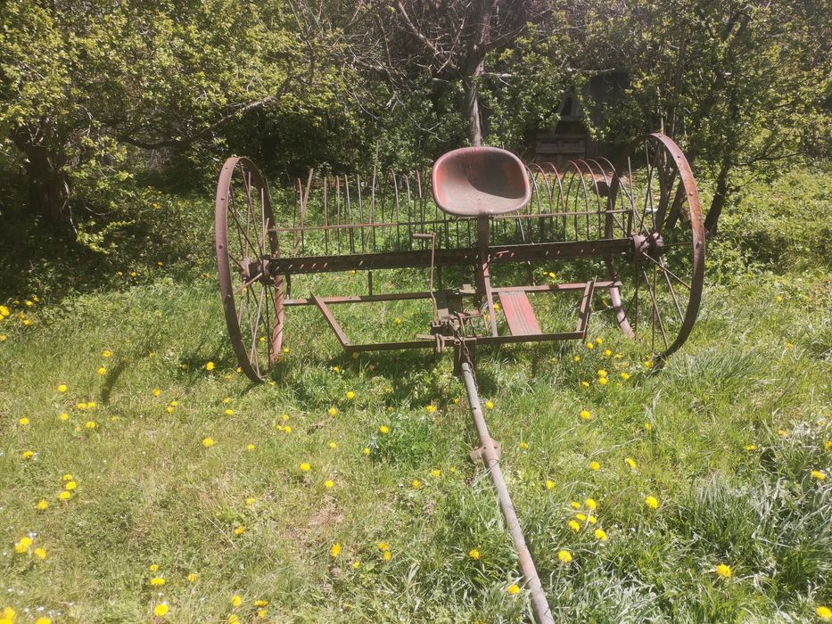 Грабарка кінна, для трактора