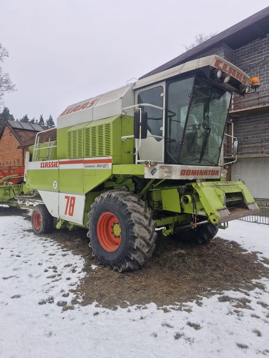 Kombajn zbożowy Claas Dominator 78, 1992r., 3435mth, ładny stan!