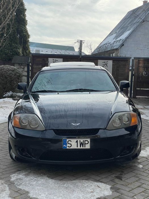 Hyundai Tiburon Coupe 2.7 V6 2006 (138 tys. km) Głośny Projekt