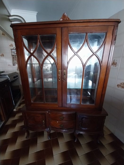 Cristaleira Queen Anne