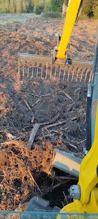 WYNAJEM minikoparka WackerNeuson 5,7 t, 1,7 t, wiertnica studni ręczna