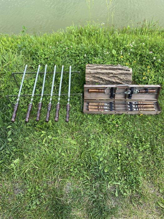 Прдарунок для чоловіка набір шампурів