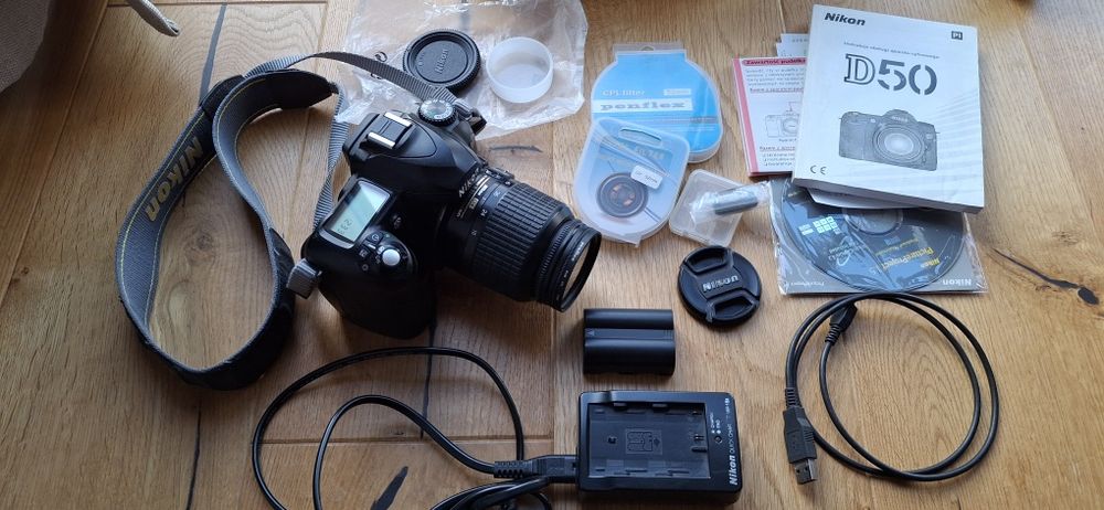 NIKON D50 Kit lustrzanka cyfrowa