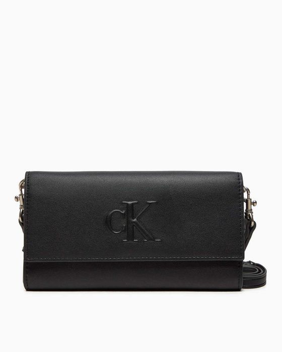 Сумка calvin klein (ck sculpted impression crossbody bag blk)с америки !!ОСТАННЯ!!