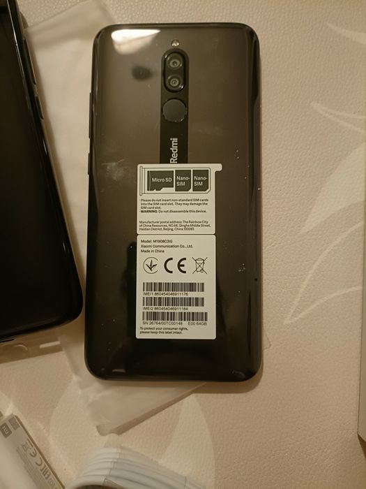 Smartfon nowy Redmi 8 Onyx Black