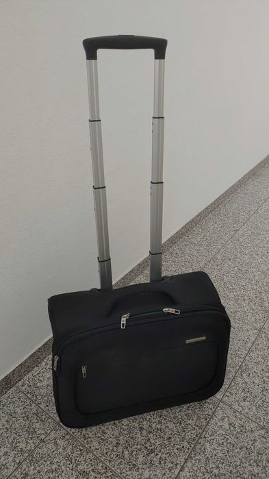 Mala Trolley Samsonite Viagem+Portátil – Preto | Excelente Estado