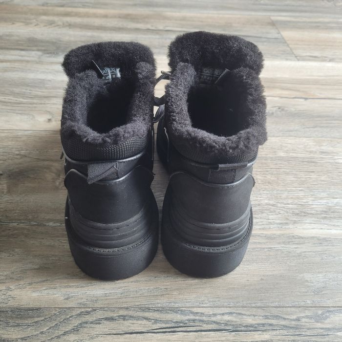 Czarne buty na zimę