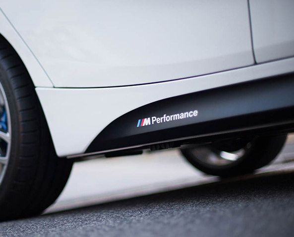 Autocolantes faixas embaladeiras BMW ///M Performance