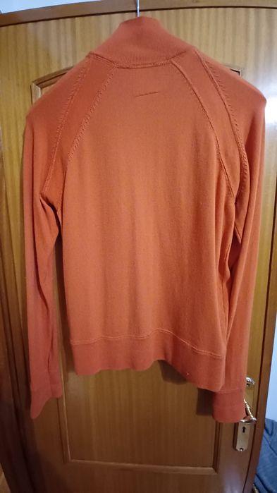Casaco de malha laranja64739745989762123
