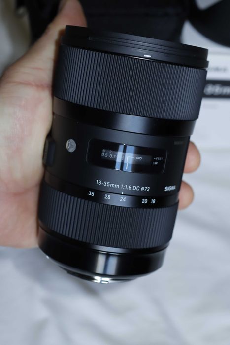 Sigma 18–35mm F1.8 DC HSM Art (p/ Canon)