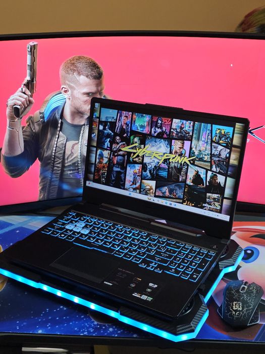 Ігровий ноутбук Asus TUF F15 / RTX 3050 / RAM 16GB / SSD 512