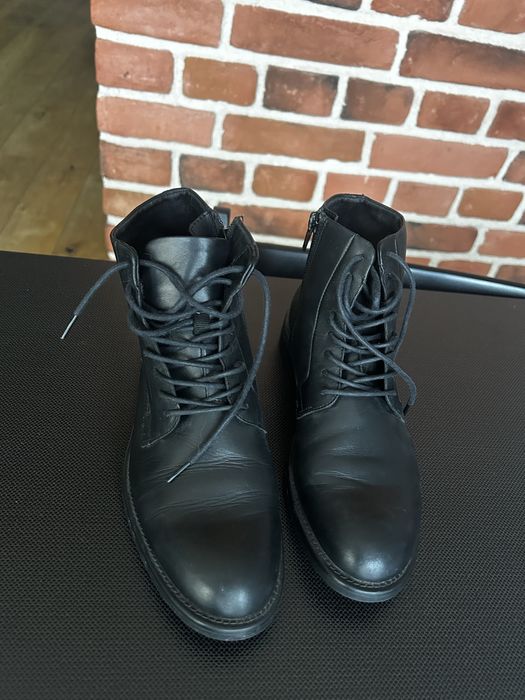 Vagabond кожаные демисезонные ботинки