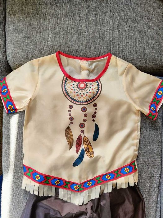 Kostium dziecięcy INDIANIN APACZ , rozmiar 122-128cm