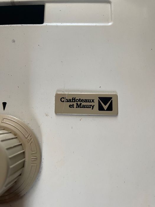 Esquentador Chaffoteaux et maury