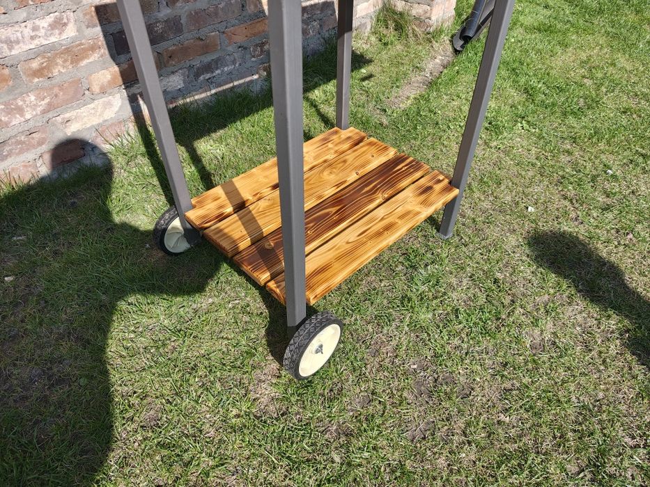 Grill solidny, blacha 3mm, ruszt 6mm stał nierdzewna