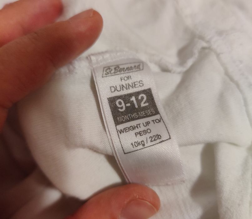 Biała bluza dunnes r 74 80