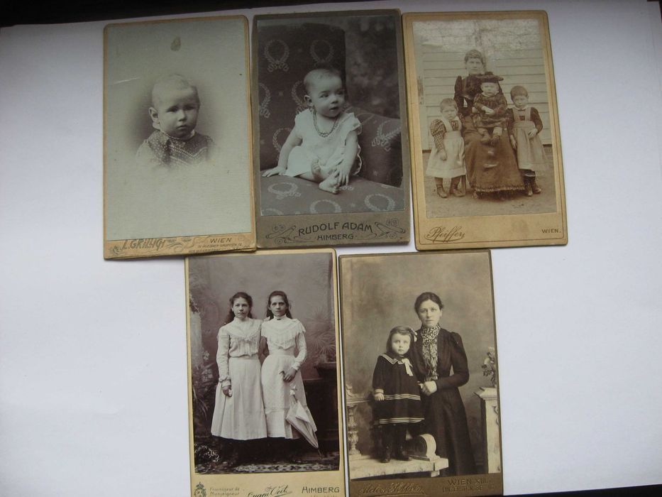 Stare fotografie 5 szt.