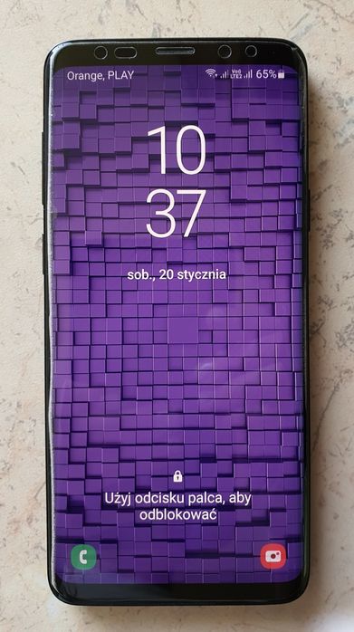 samsung galaxy s9+ 6/64 gb LTE czarny stan IDEALNY