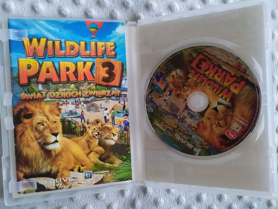 Gra na komputer PC Wildlife Park 3 świat dzikich zwierząt