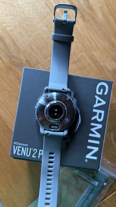 Zegarek Venu 2 plus używany + pasek szary