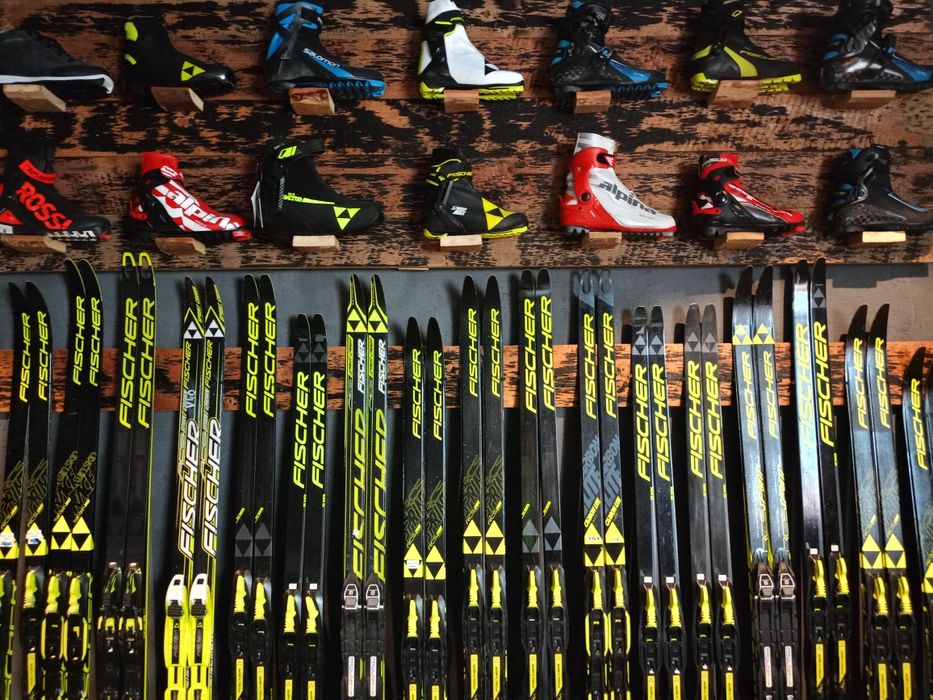 Narty biegowe dla dzieci zestawy z butami wymiana