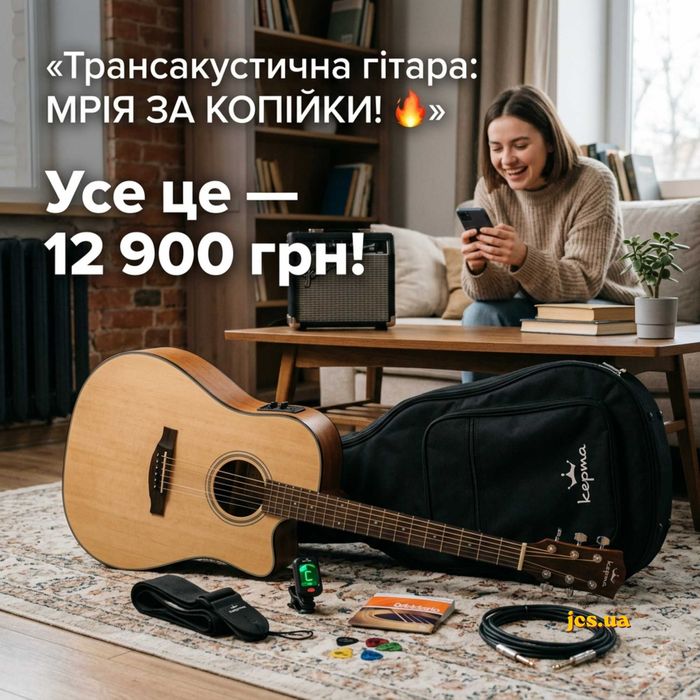 Трансакустична гітара: за що ви реально платите, а де переплата