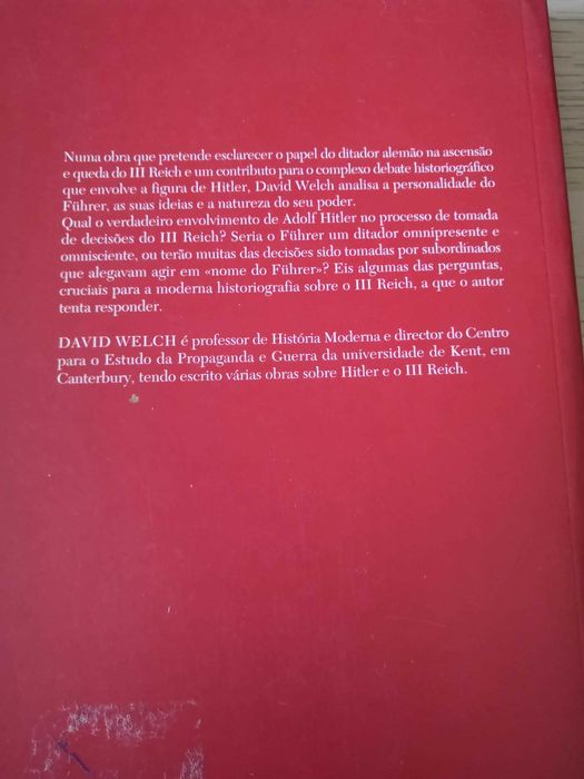 Livro Hitler - Perfil de um Ditador