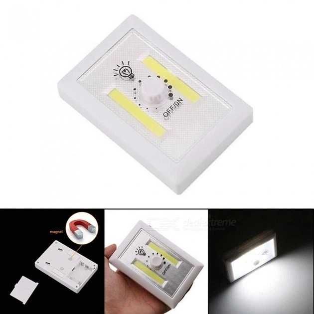 Світильник LED COB 8772A+ з регулятором ліхтарик