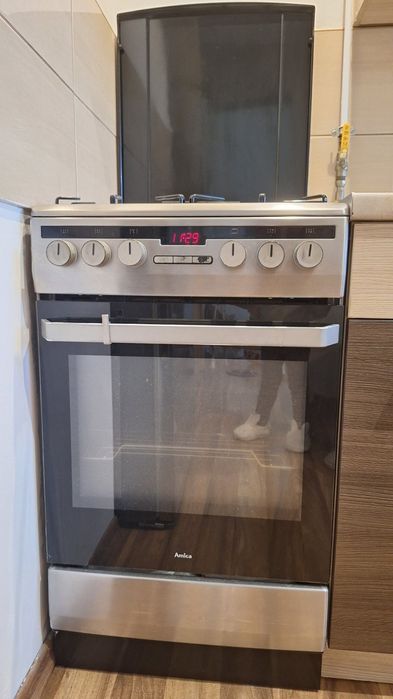 Kuchnia gazowo-elektryczna & Gazówka Amica