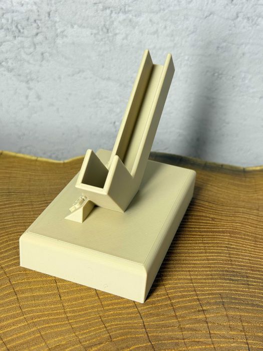 Elegancki stojak na wizytówki, wizytownik z personalizowanym napisem