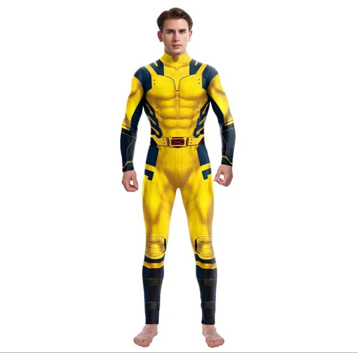Fato Wolverine Adulto e Criança