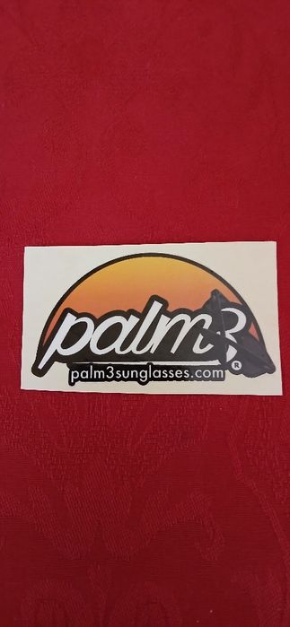 Autocolante Palm3 Sunglasses, novo