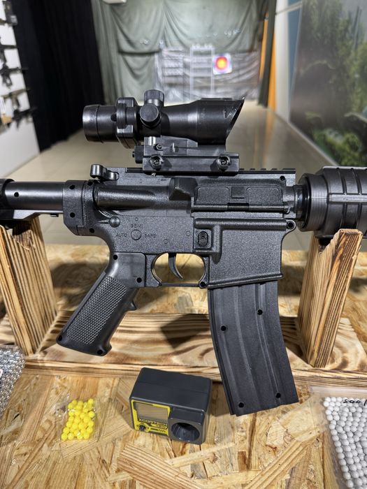 Автомат АР15 Standoff з прицілом, іграшковий