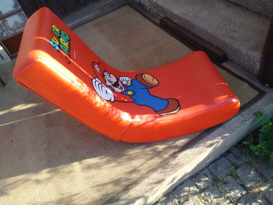 Cadeira Gaming X Rocker Video Rocker - Mario | Vermelho