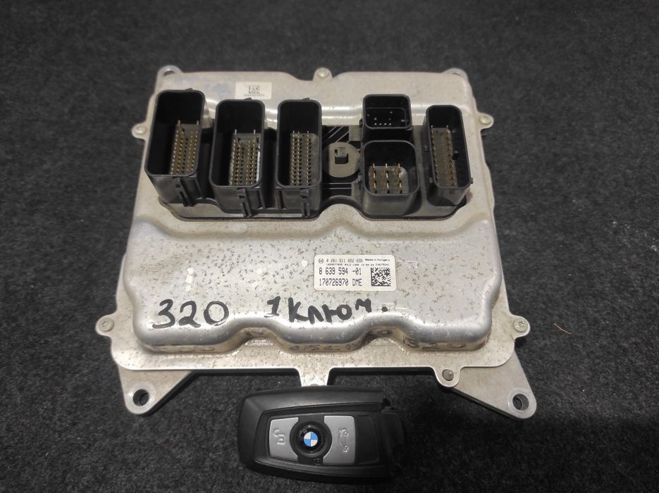 Блок Управления Двигателем DME Ф30 320 N20 B20 Мозги Ключ Разборка BMW