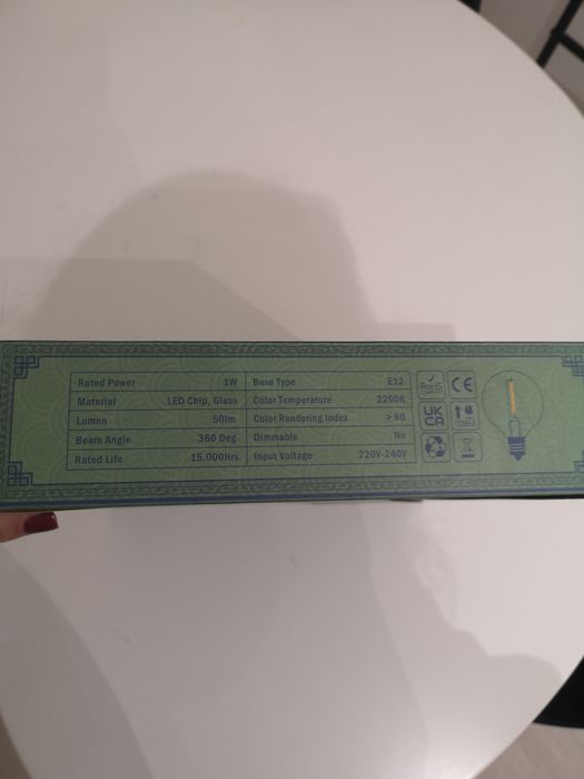 Lâmpadas G20 (set de 25)