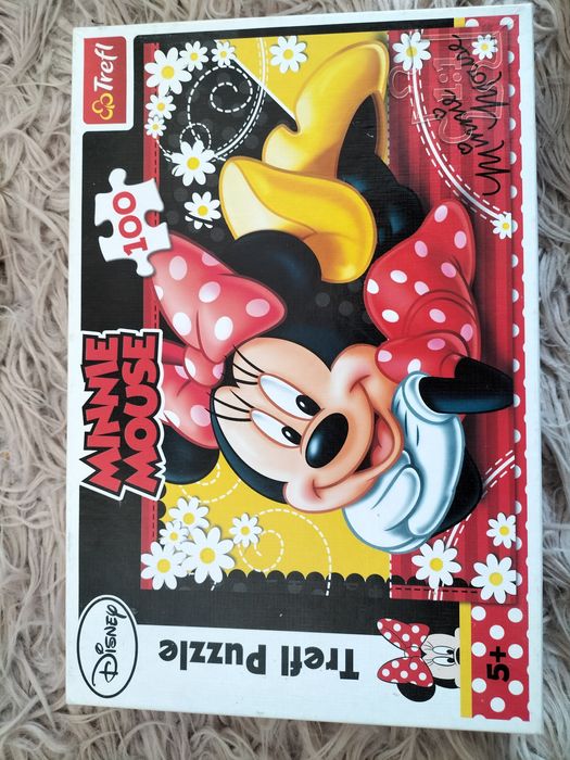 Puzllle Myszka Minnie Minne Mouse 100elementów