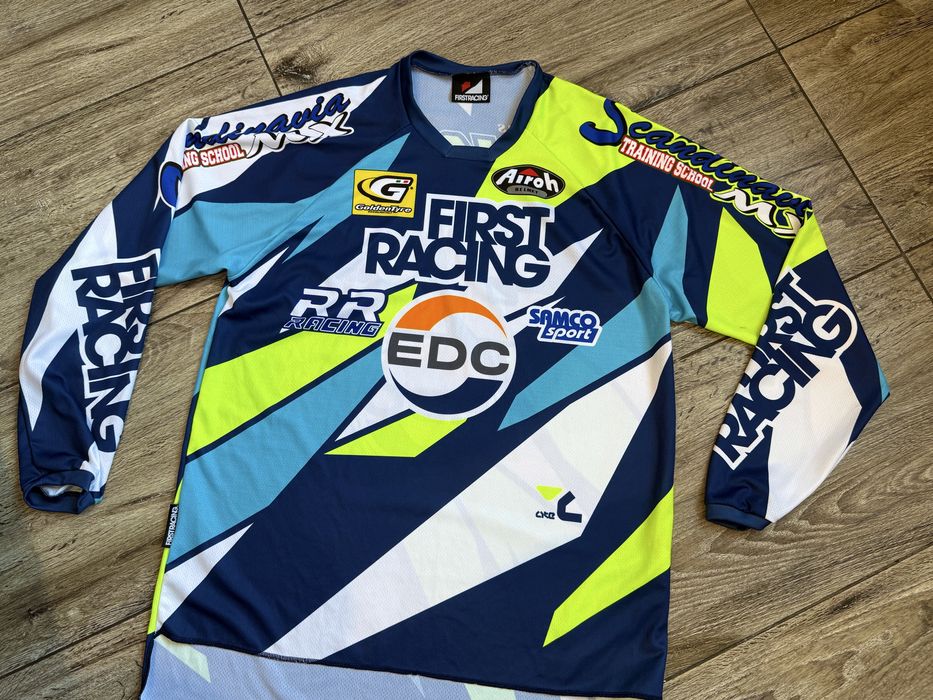 Profesjonalna męska koszulka na Motocross Enduro MTB First Racing  L