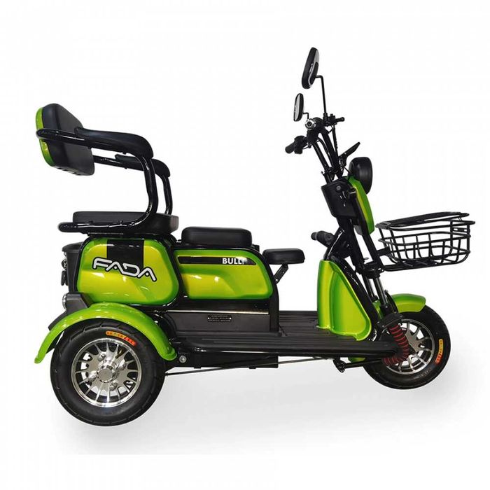 Электроскутер трехколесный Электротрайк 1100W Електричний скутер