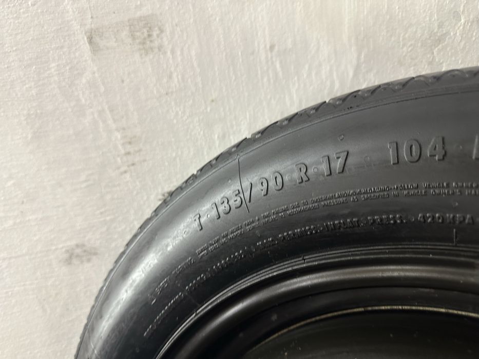 Докатка nissan qashkai 135/90R17