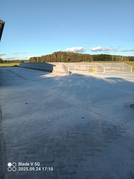 Budowa silosów, płyt obornikowych