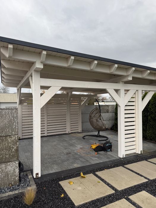 Wiezba dachowa wymiana pokrycia rynny obrobki dekarz