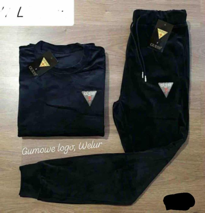 Dresy męskie welurowe wyprzedaż