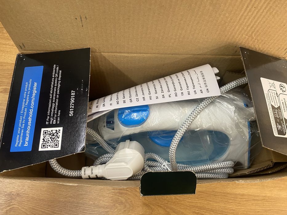 Żelazko parowe Braun