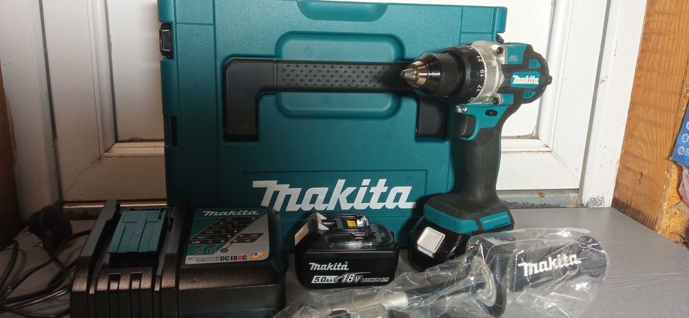MAKITA 18v Aku 2x 5ah 130Nm Wkrętarek z udarem