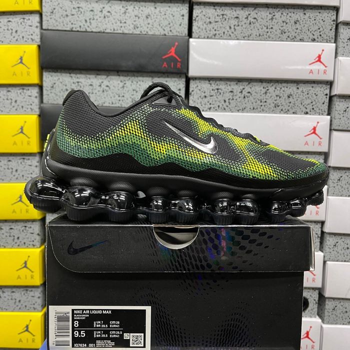 Nike Air Liquid Max Black Green Apple 42/43/44/45