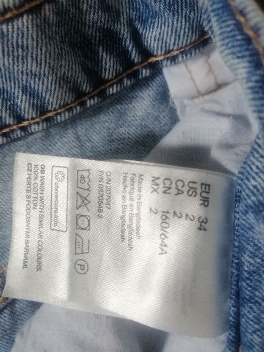 Spódniczka jeans H&M rozmiar Xs
