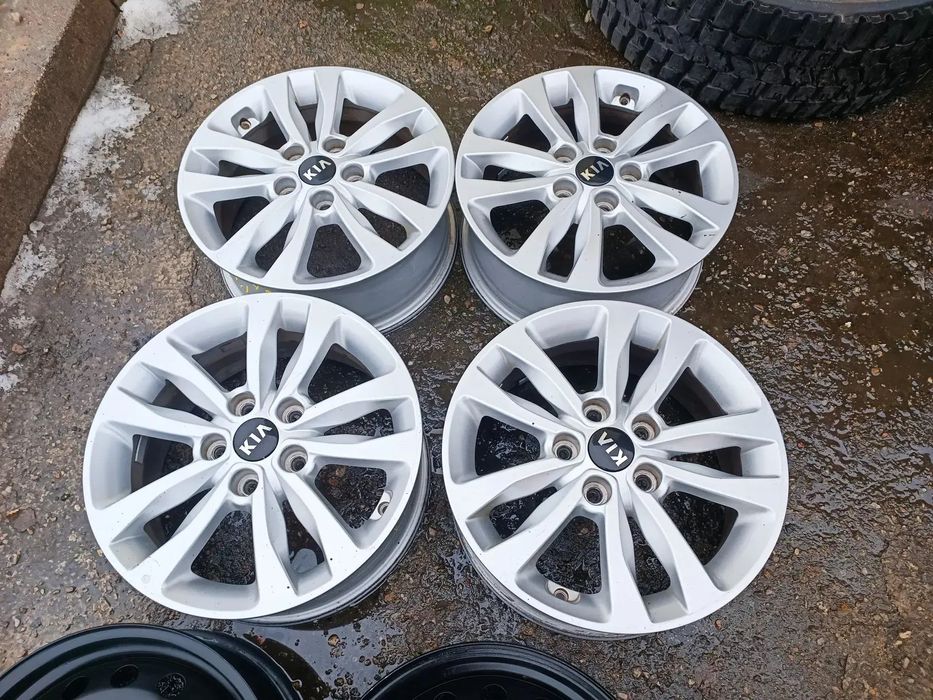 5x114,3 Felgi Aluminiowe Alufelgi 5x114 Koła 16  KIA ceed cee'd soul Venga carens Optima i30 HYUNDAI elantra ix20 ix35 MITSUBISHI MAZDA Legnica ALU-RAD
